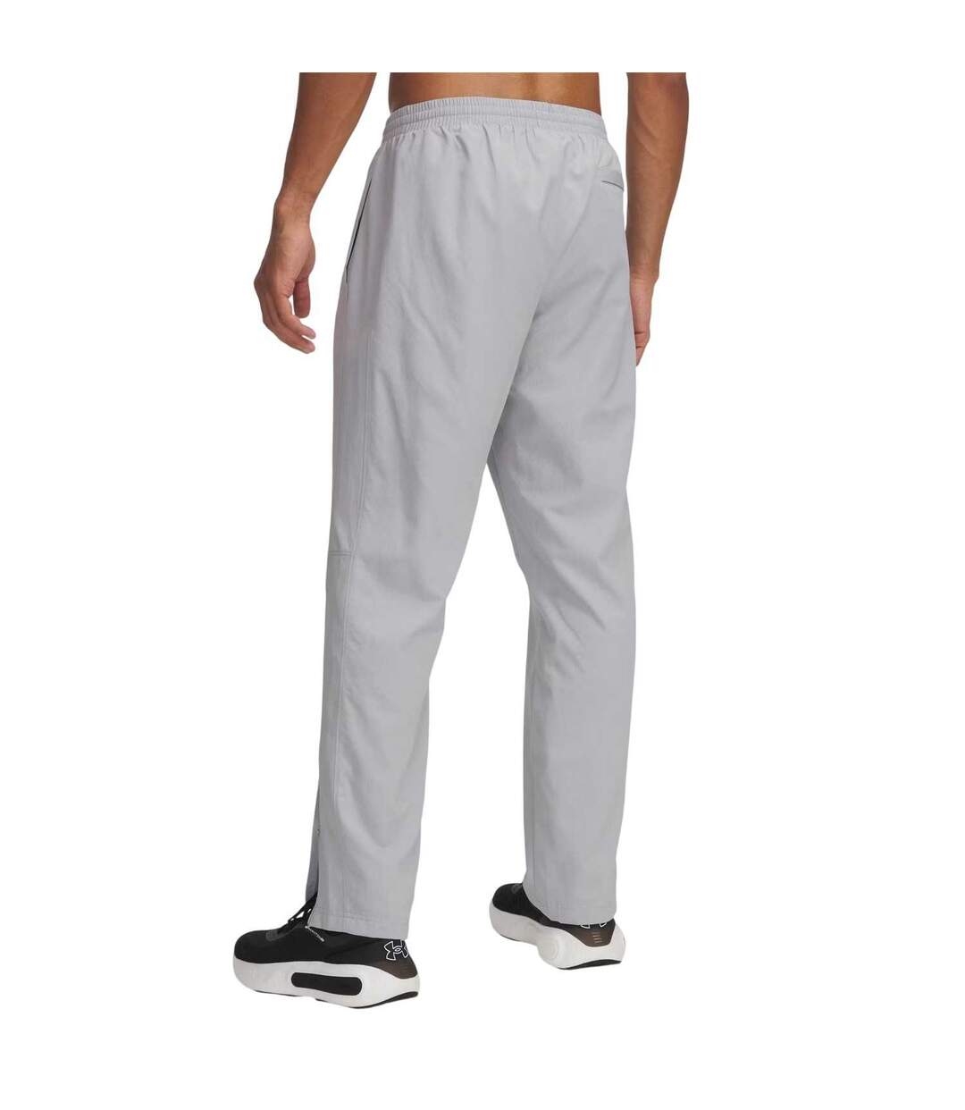 Mens Rival Woven Jogging Bottoms Grey Under Armour-3
