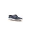 Mens billfish 3-eye leather boat shoes navy Sperry-1