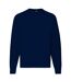 Mens Raglan Sleeve Belcorosweatshirt Deep Navy Fruit Of The Loom-1