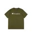 T-shirt Manches Courtes Homme Vert Champion-1