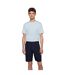 Mens Hbb Thompson Tonal Logo T-shirt Light Blue Boss-1