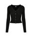 Cardigan Motif/style Courte Femme Noir Urban Classics-1