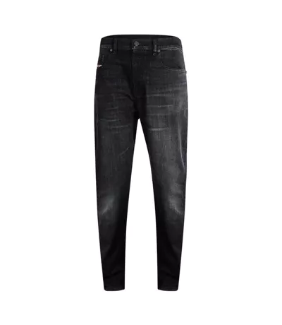 Jean Motif/style Délavé Sleeker Homme Noir Diesel