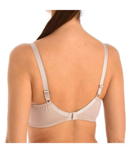 Lace bra with underwire and without padding, VALENTINA model for women. Elegant and comfortable.