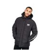 Crosshatch Mens Farnworth Padded Jacket (Black)