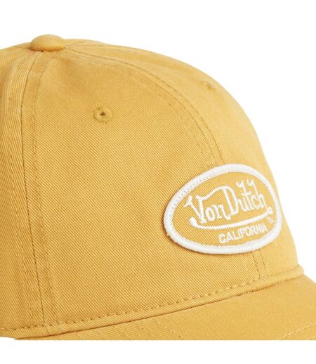 Casquette dad cap en sergé de coton avec patch brodé Log Vondutch