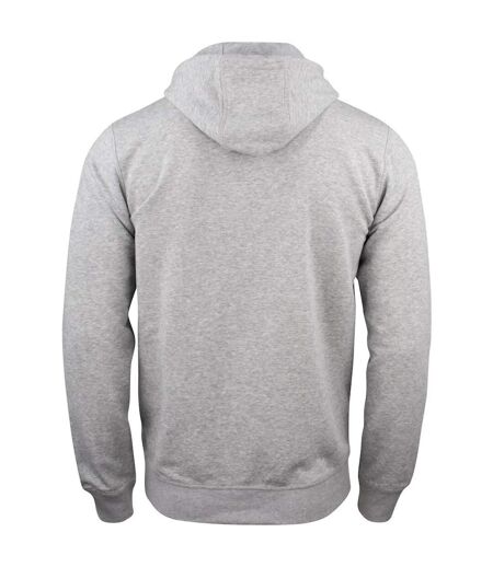 Veste À Capuche Homme Gris Chiné Clique