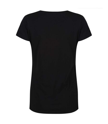 T-shirt Manches Courtes Carlie Femme Noir Regatta