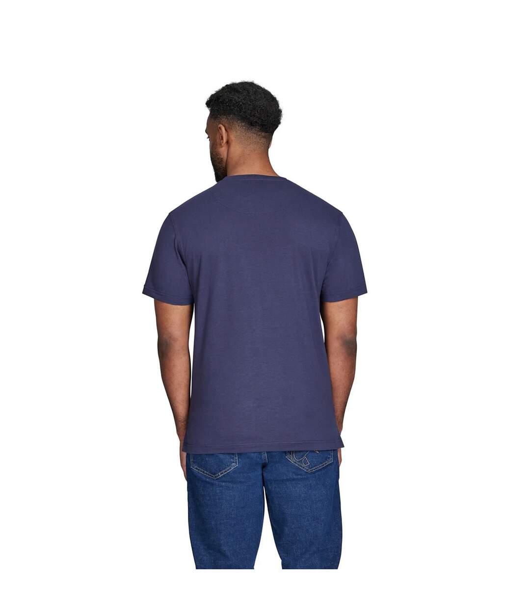 T-shirt homme bleu marine Raging Bull-2