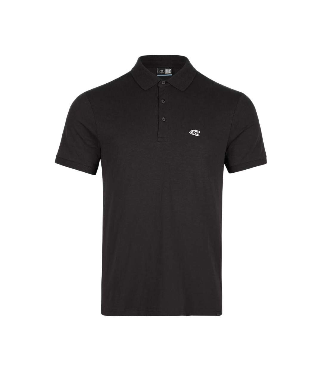 Polo Noir Homme O'Neill Jack's Base - S-1