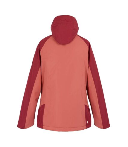 Veste imperméable calderdale femme rouge clair / rouge foncé Regatta