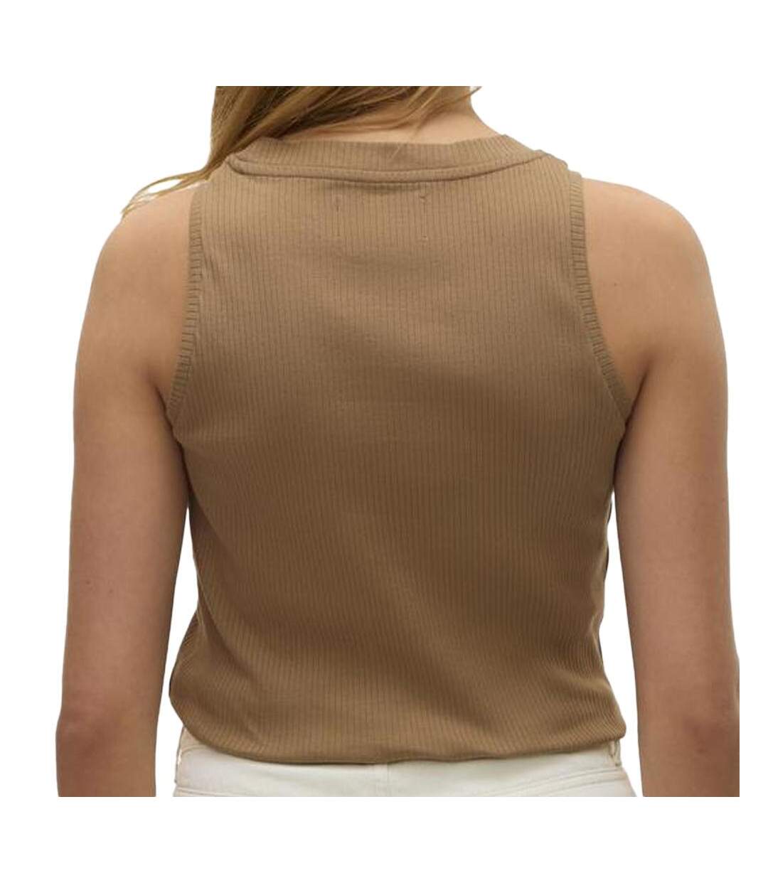 Débardeur marron femme vero moda lavender - s-2