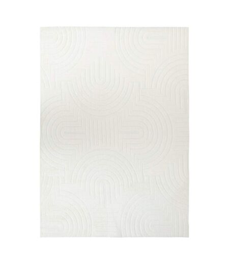 Tapis Imitation Fourrure Arka 120x170cm Ivoire