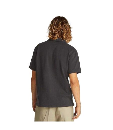 Mens Regular Short-sleeved Polo Shirt Black Calvin Klein