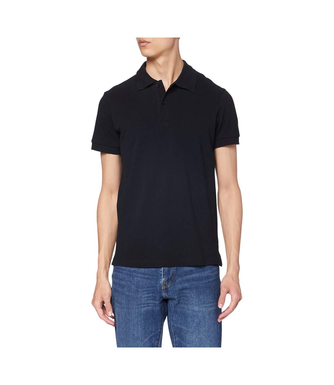 Polo Classic Adulte Noir Stedman-1