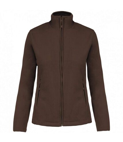 Veste maureen femme chocolat Kariban