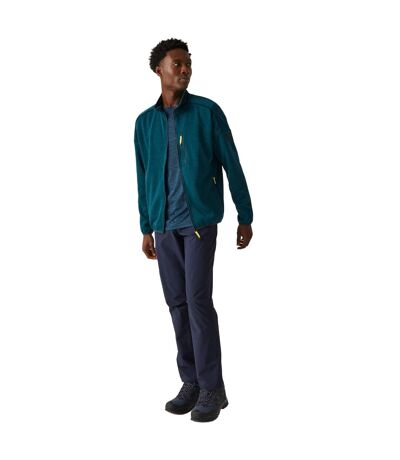 Mens Kassam Marl Full Zip Fleece Jacket Moonlight Denim Navy Marl Regatta