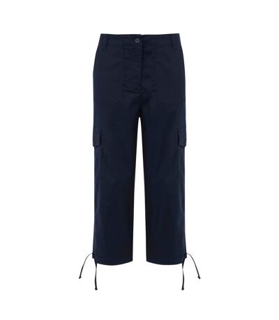 Womens/ladies shorebella capri trousers navy Regatta