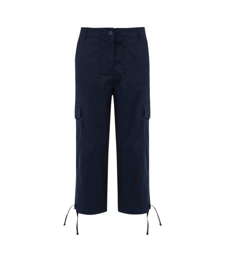 Womens/ladies shorebella capri trousers navy Regatta