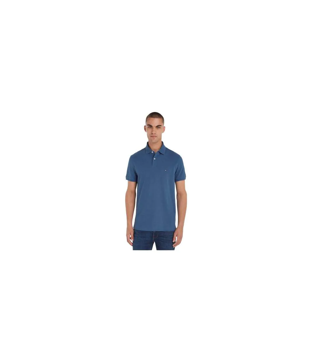 Polo Motif/style Logo Brodé Homme Mer Égée Tommy Hilfiger-1
