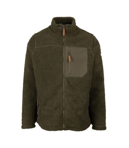 Mens Buck Fleece Jacket Ivy Trespass