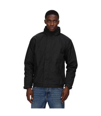 Mens Waterproof Insulated Jacket Black Ash Regatta Professional