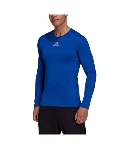 T-shirt Manches Longues Homme Bleu Adidas