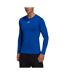 T-shirt Manches Longues Homme Bleu Adidas-4