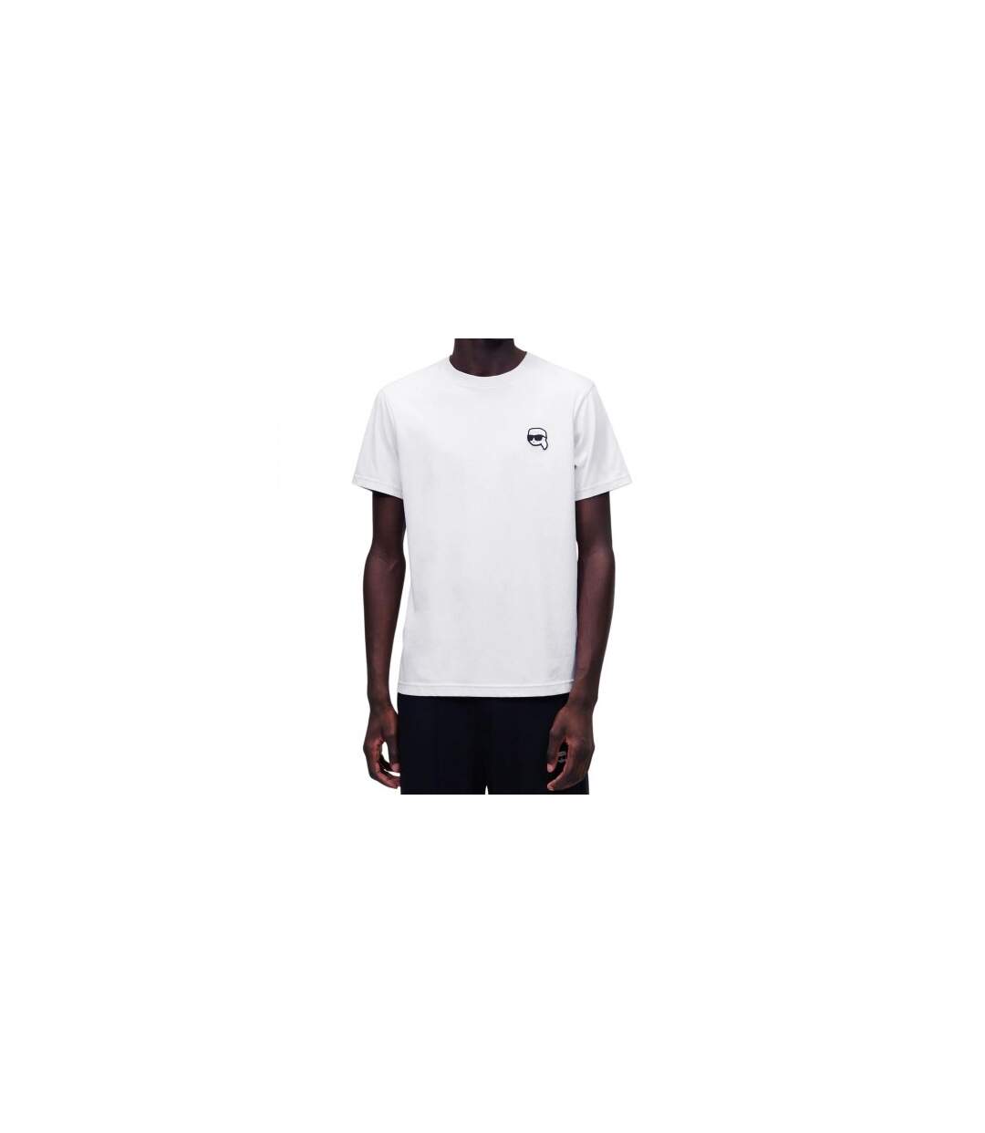 T-shirt Homme Blanc Karl Lagerfeld-1
