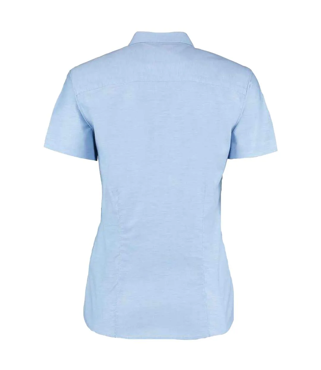 Chemisier Manches Courtes Femme Bleu Clair Kustom Kit-2