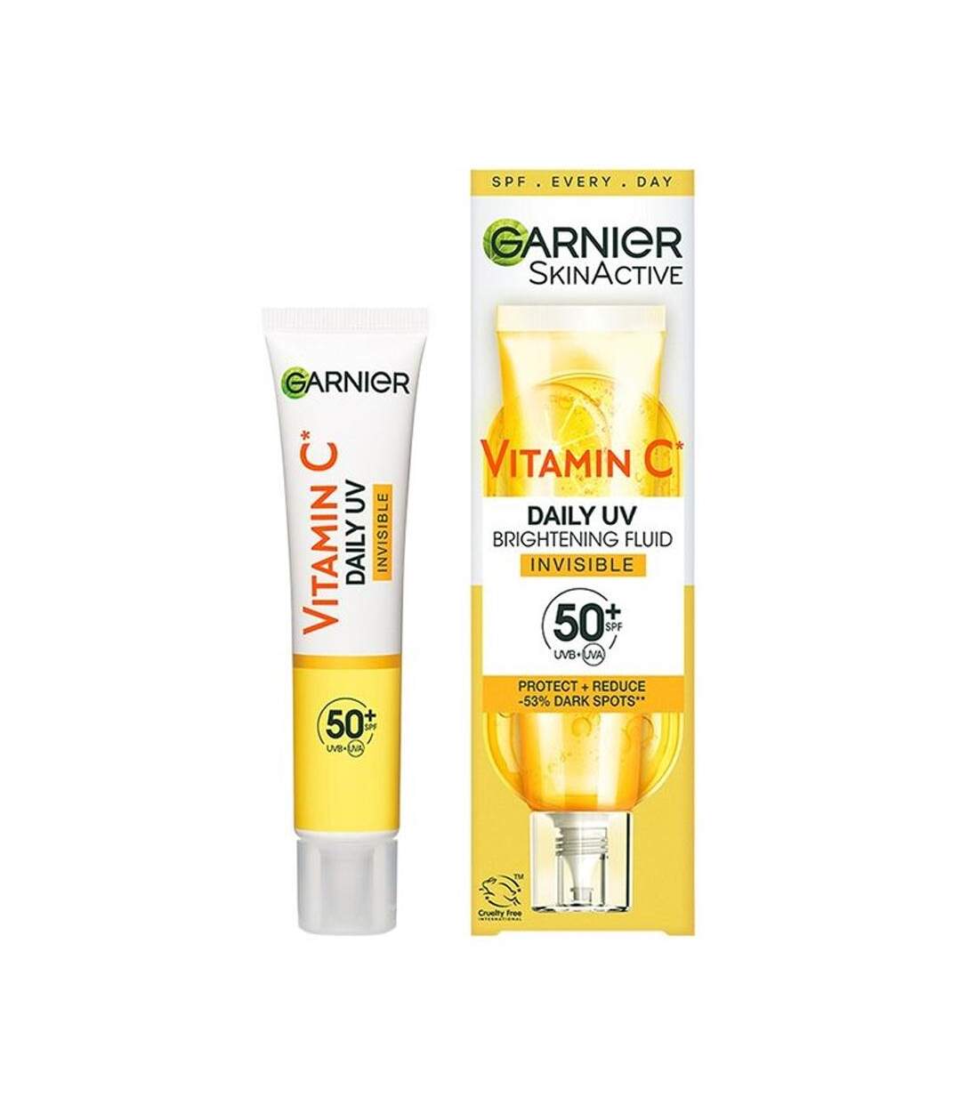 Vitamine c fluide éclaircissant uv garnier quotidien spf50 - 40ml-1