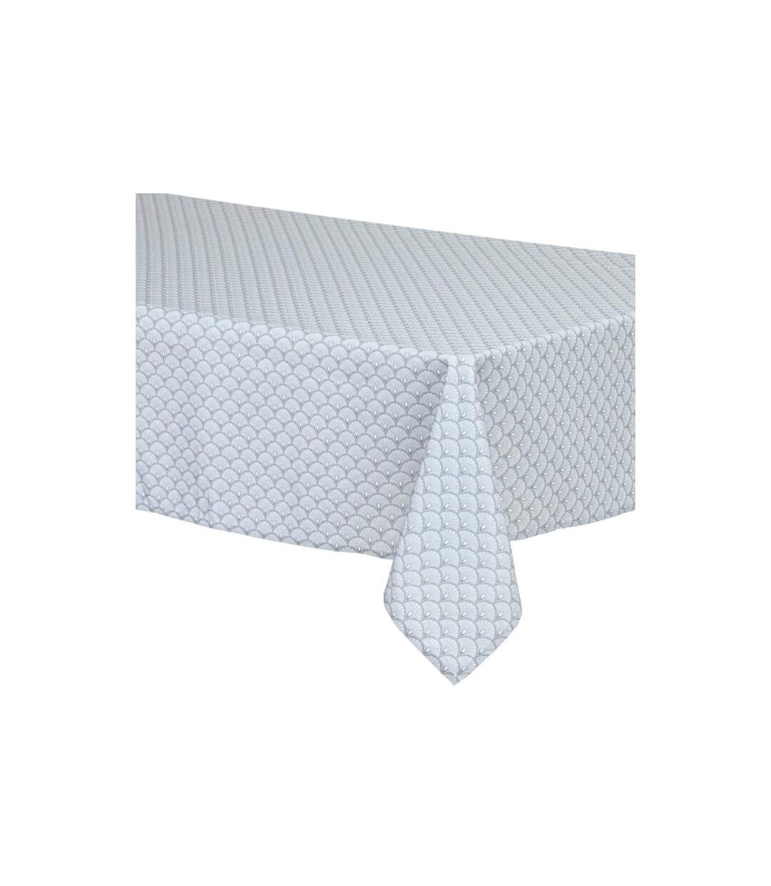 Nappe Antitache Imprimée Livia 150x300cm Gris