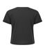 Womens/ladies British Are Coming The Rolling Stones Crop T-shirt Charcoal Amplified-2