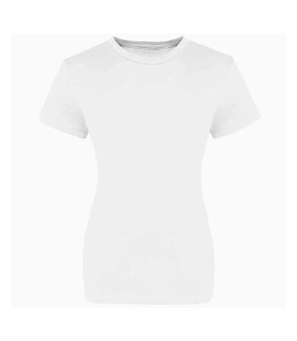 Womens/ladies the 100 t-shirt white Awdis