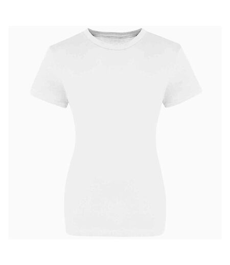 Womens/ladies the 100 t-shirt white Awdis