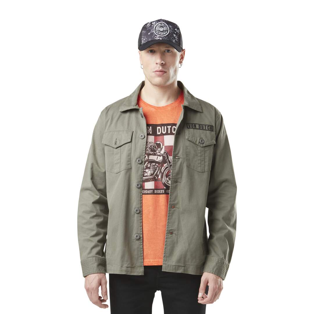 Veste millitaire en twill Army Vondutch-1