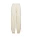 Bas De Jogging Duveteux Pour Femmes/femmes Sable Blanc Build Your Brand-1