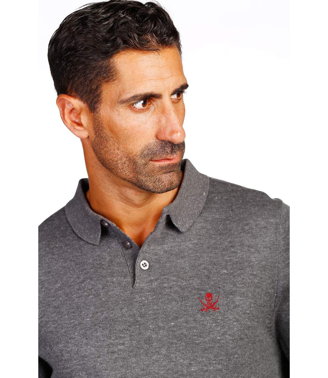 Pull polo pour hommes