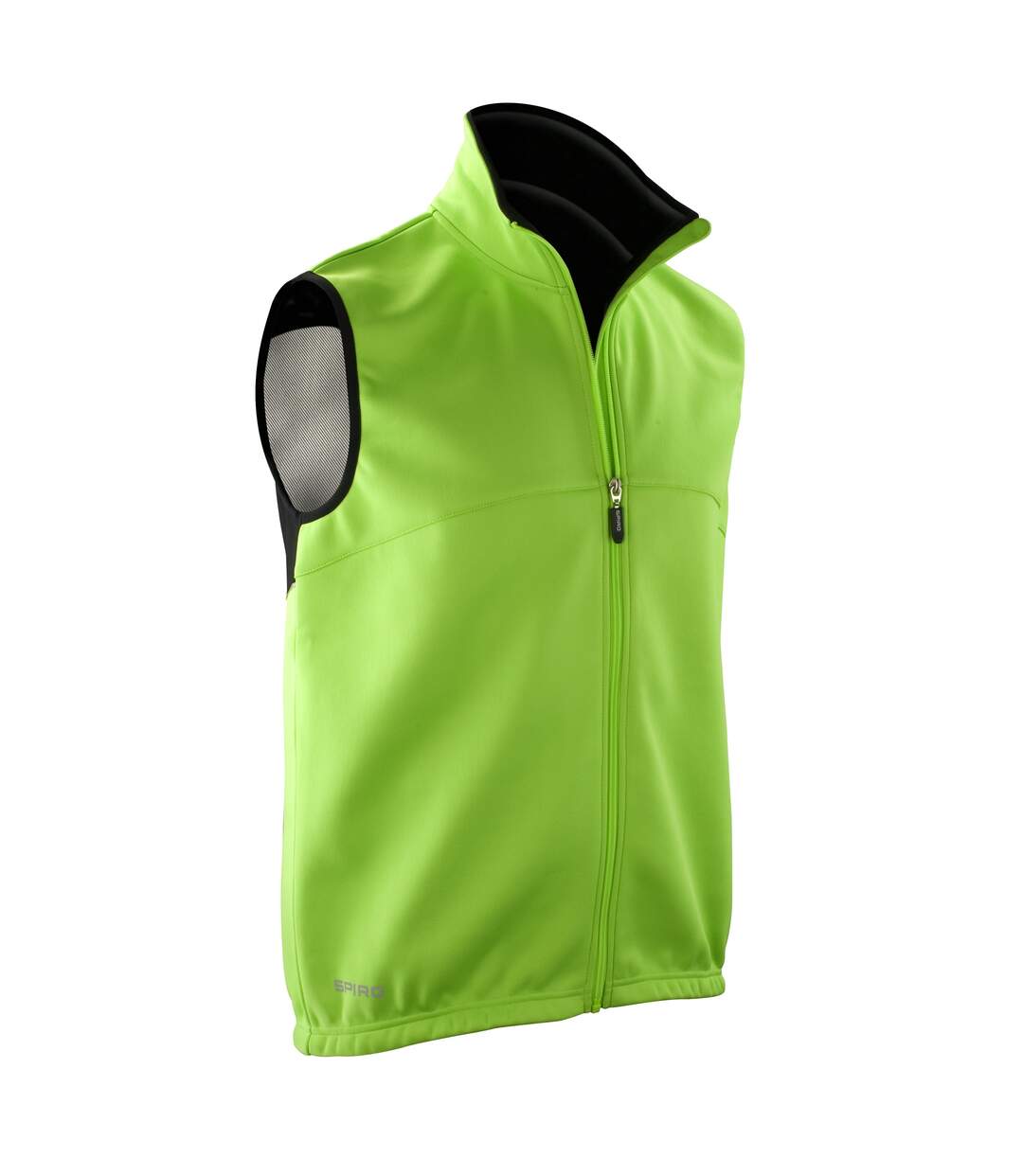 Spiro Mens Airflow Sports Training Gilet / Bodywarmer (Neon Green/ Black) - UTRW2863