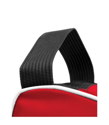 Quadra Teamwear Shoe Bag (Black/Classic Red/White) (One Size) - UTRW9931