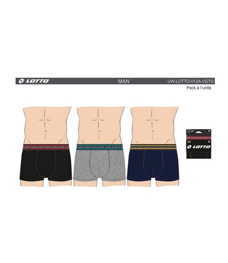 Boxer homme LOTTO - Pack de 6