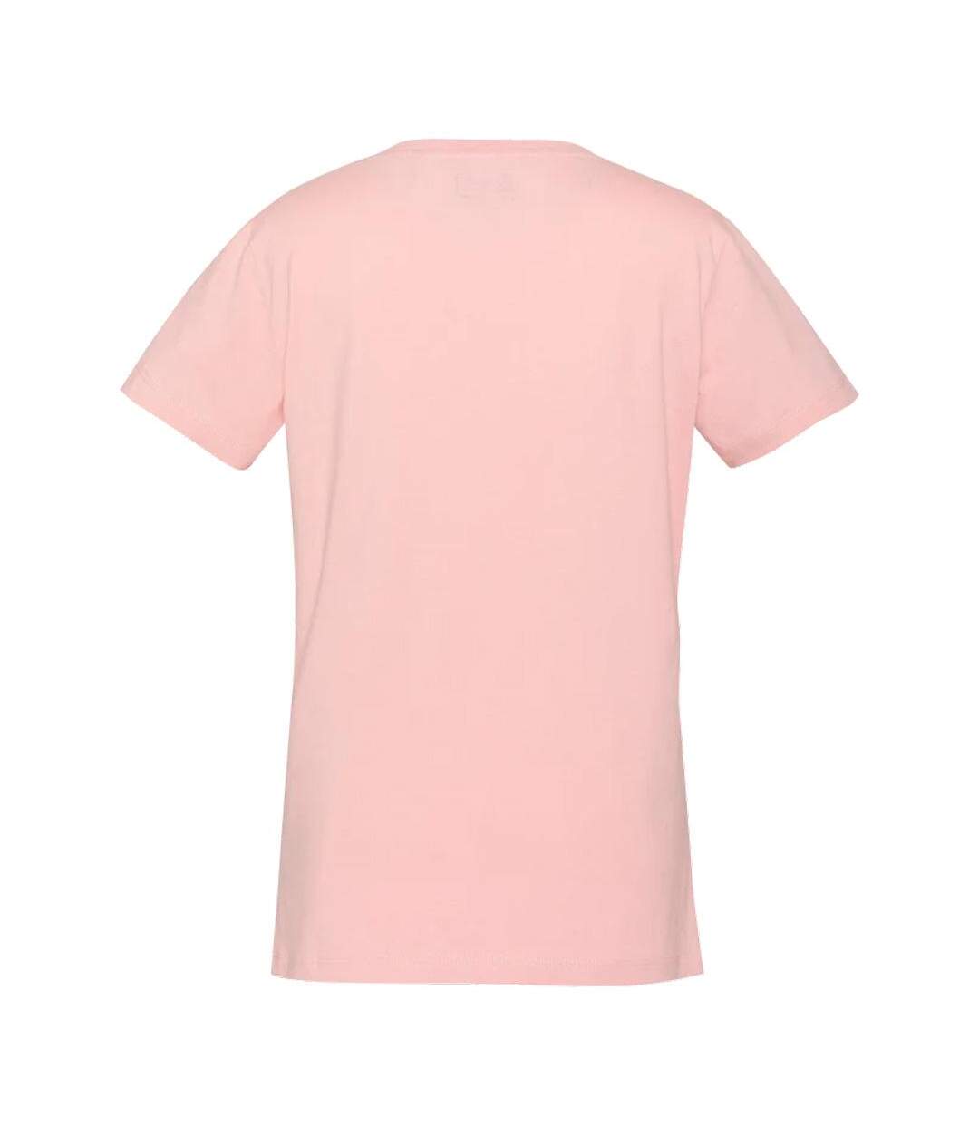 T-Shirt rose femme schott tsbrodedw-2