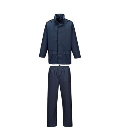 Portwest Mens Essential Sealtex Rain Suit (Navy) - UTPW1240