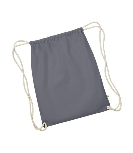 Earthaware Organic Gymsac One Size Graphite Grey Westford Mill