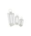 Lot de 3 Lanternes en Verre Magic 66cm Blanc-2