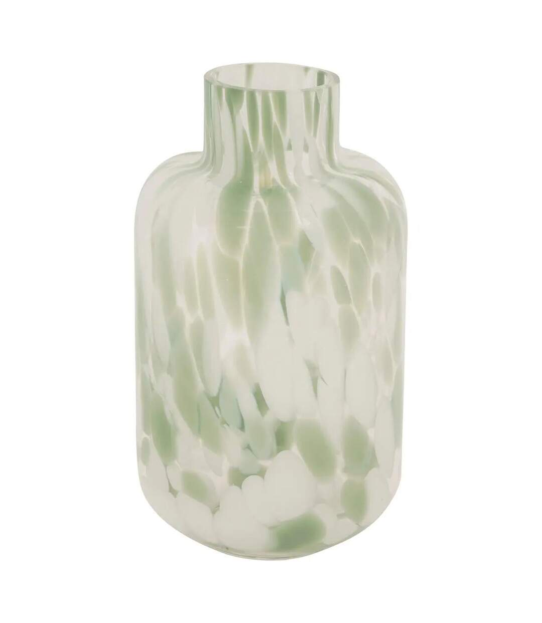 Vase Déco en Verre Arvo 21cm Vert-1