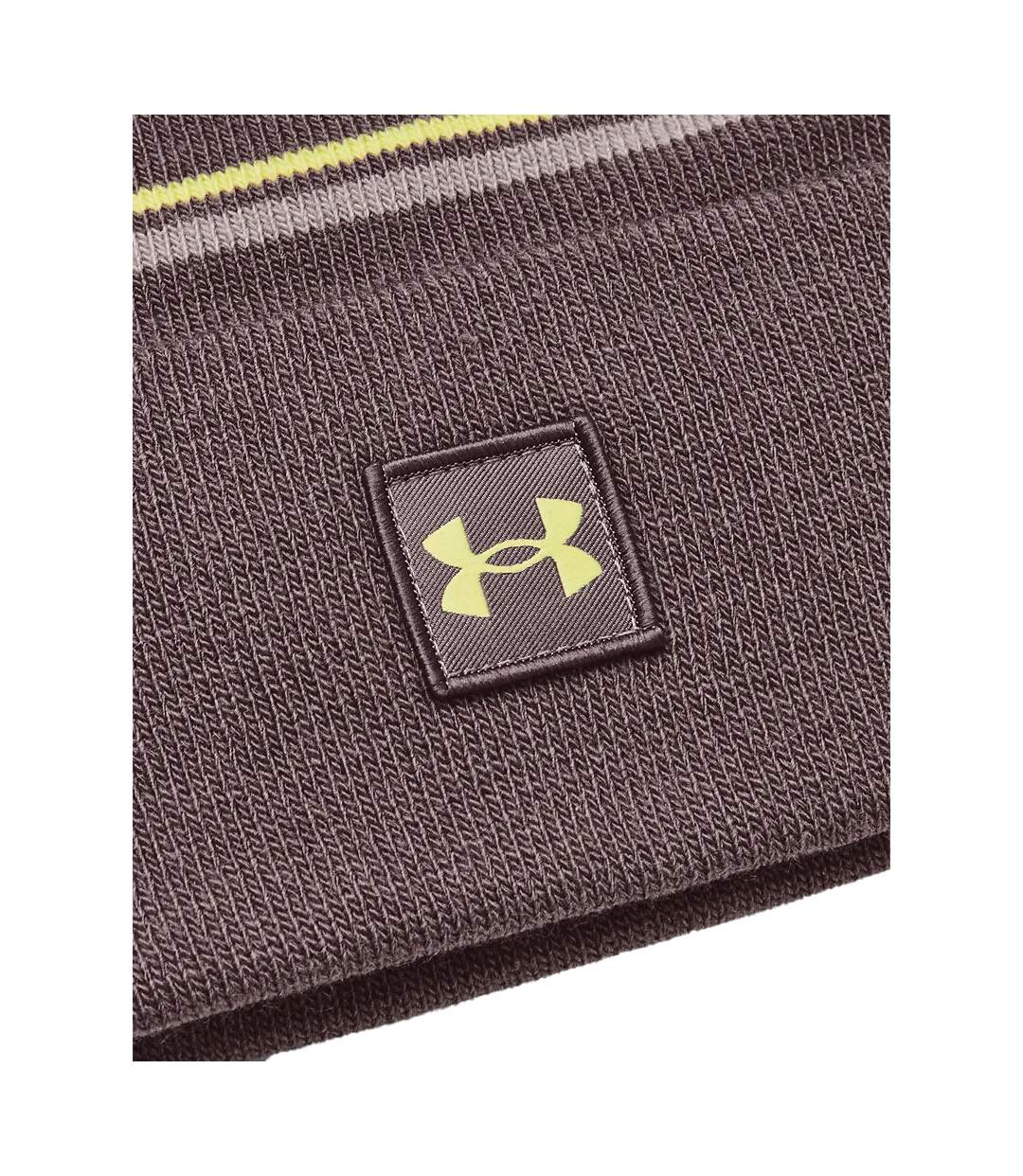 Mens Halftime Pom Pom Beanie Grey Under Armour-2