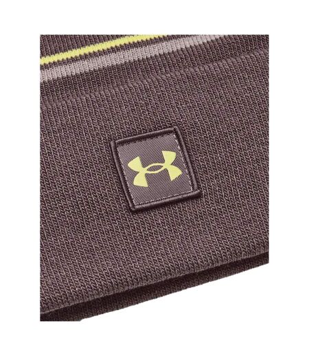 Mens Halftime Pom Pom Beanie Grey Under Armour