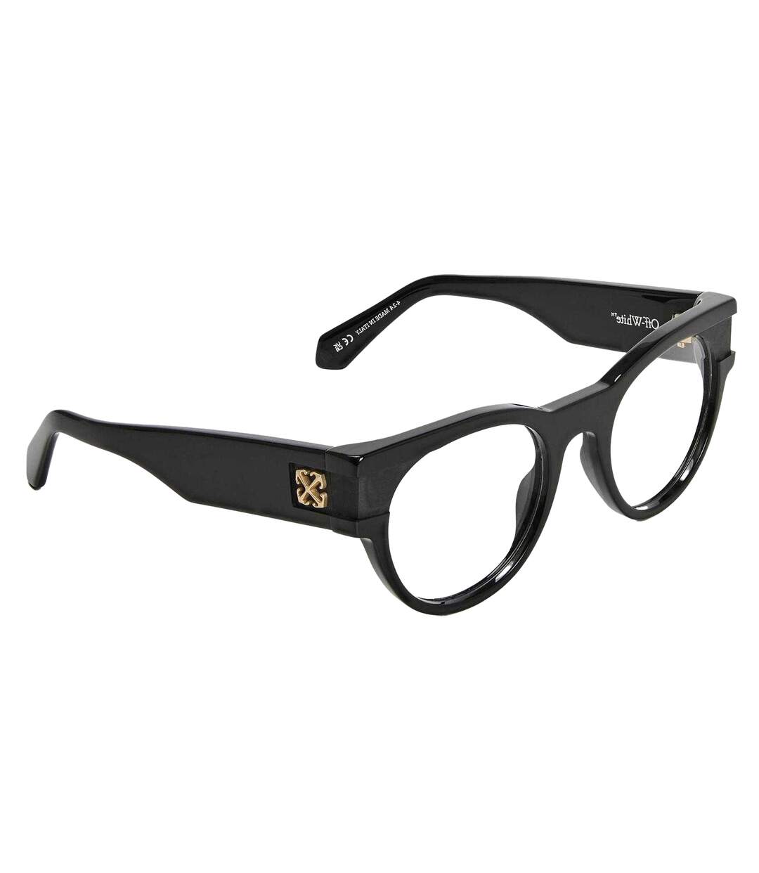 Lunettes De Soleil Motif/style Logo Doré Style Adulte Taille Unique Noir Off-White-3