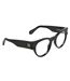 Lunettes De Soleil Motif/style Logo Doré Style Adulte Taille Unique Noir Off-White-3